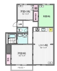 三鷹台ハウスの物件間取画像